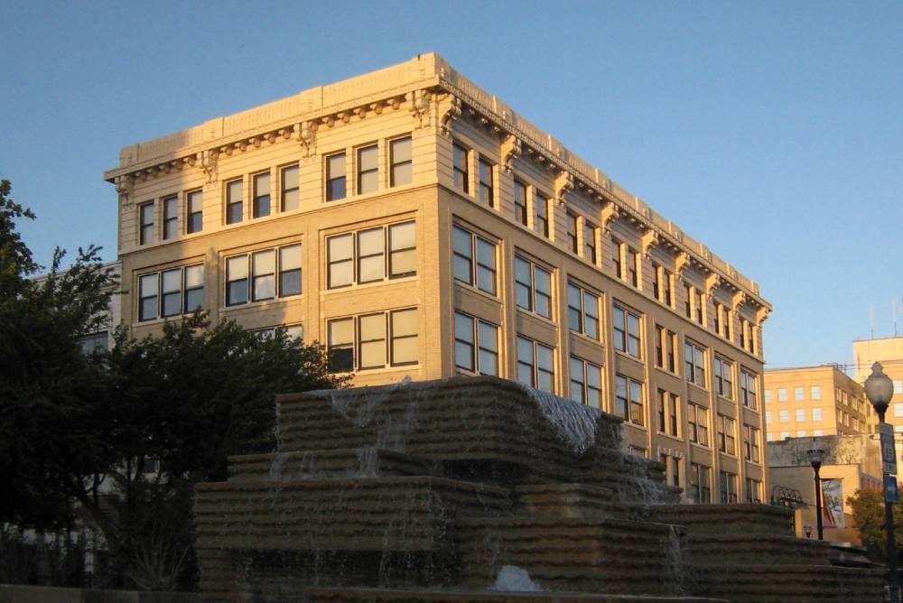 The Holland building has 40 office and two restaurant tenants.